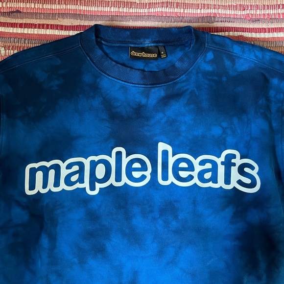 Drew House x Maple Leafs tie dye crew neck. Perfect condition - Picture 5 of 7